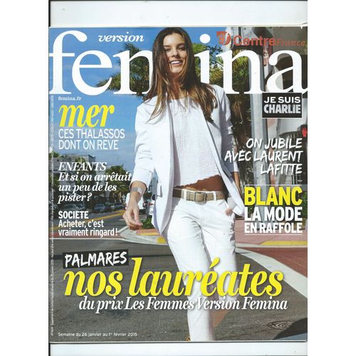 Version Fmina Centre France 26/01/2015, Laurent Lafitte, Juliette Binoche, Charlie Winston, Critina Cordula, Sophie Davant