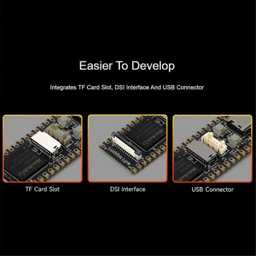 Version Sd-Boot Rk3506g2 Carte De Dveloppement Rockchip Linux Pour Mipi/ Affichage -A7, B