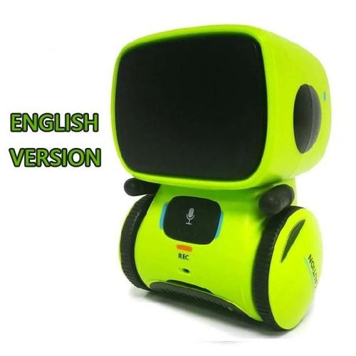 Vert anglais - Robot Intelligent, jouet, Version russe et anglaise,  commande vocale, interactif, ducatif, RC, pour cadeau de nol