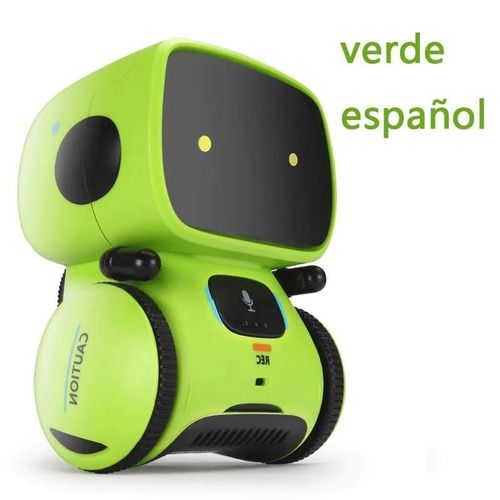 Vert-Espagnol - Robot intelligent pour chien RC,  commande vocale, Programmable, cascadeur, chanson, chien, jouet lectronique interactif pour animaux de compagnie, pour garons et filles