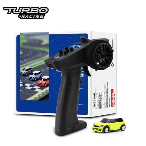 Vert fluorescent - Turbo Racing 1:76 Plat Course C64 C72 C73 C74 C81 Mini Voiture Tlcommande Haute Simulation Bureau Rtr Kit Enfant Adulte Cadeau