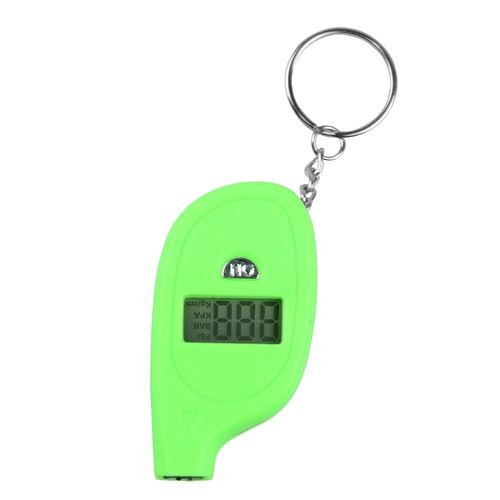 Vert - Mini Porte-Cls Numrique Lcd Psi Portable, Manomtre De Pression D'air Pour Roue De Pneu, Outil De Corsage, Moniteur De Pression Des Pneus