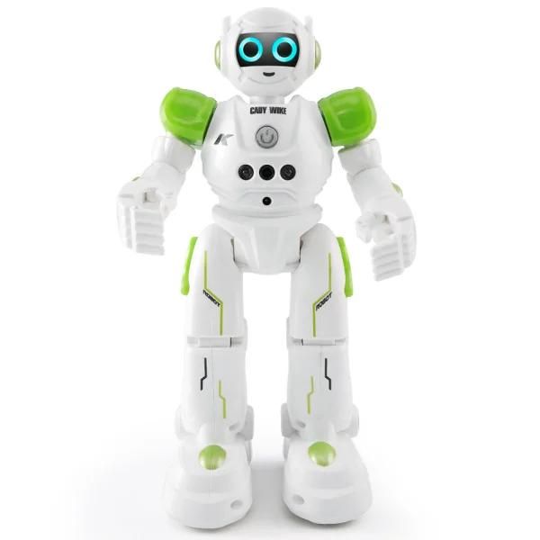 vert - Robot ducatif R11, jouet Intelligent Programmable, marche, musique, danse, Combat, dfense, Robot pour enfants, Kit robotique Rc