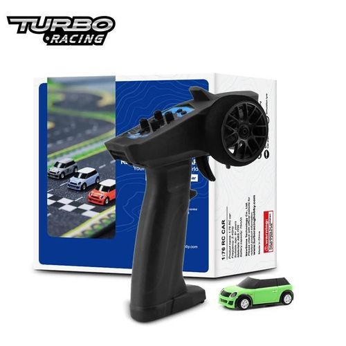 Vert - Turbo Racing 1:76 Plat Course C64 C72 C73 C74 C81 Mini Voiture Tlcommande Haute Simulation Bureau Rtr Kit Enfant Adulte Cadeau