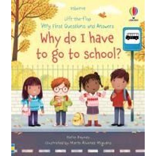 Very First Questions And Answers Why Do I Have To Go To School?    Format Cartonn 