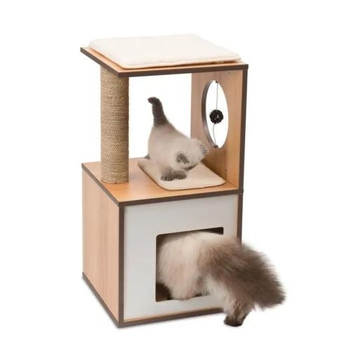 Vesper Arbre A Chat Box S - Naturel