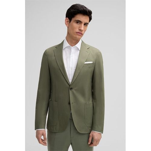 Veste De Costume En Coton Stretch Acon, En Vert Fonc