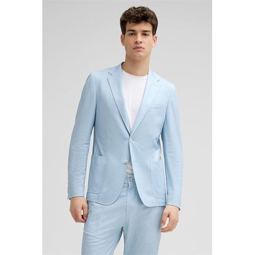 Veste De Costume Flex Cross Acon En Coton Mlang, Bleu Clair