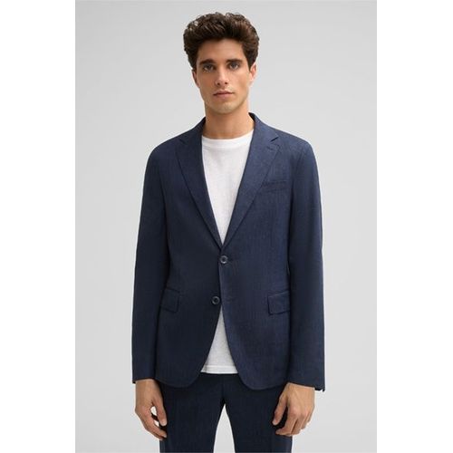 Veste De Costume Modulaire Acon En Lin Mlang, Navy