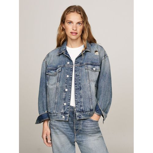 Veste En Denim Oversize Effet Us Dnm Ls Oversized Jacket Meg/Meg - 44