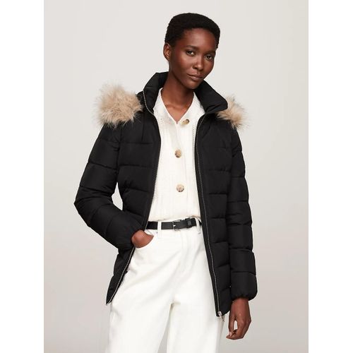 Veste En Duvet  Capuche Avec Fausse Fourrure Heritage Down Tyra Jkt With Fur/Black - Xxl