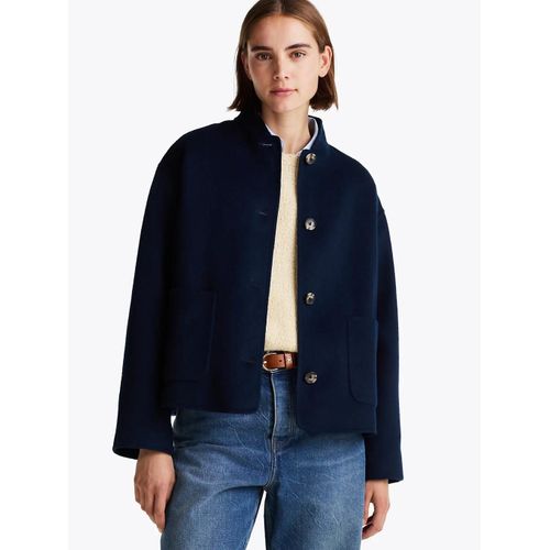 Veste En Laine Majoritaire  Col Baseball Df Wool Bomber Jacket/Dark Blue - 46