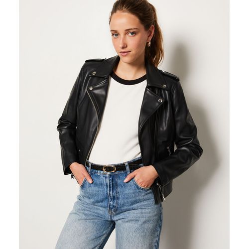 Veste En Matires Synthtiques - Ejia - 38 - Noir - Femme - Etam