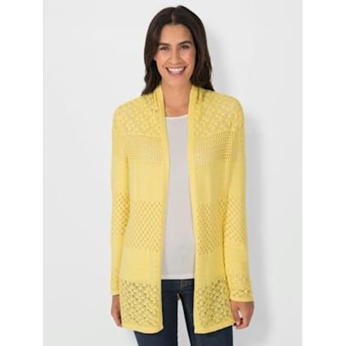 Veste En Tricot 60% Coton - Creation L - Citron