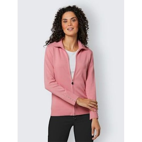 Veste En Tricot Coton 100% Qualit Mercerise - Creation L Premium - Quartz Rose