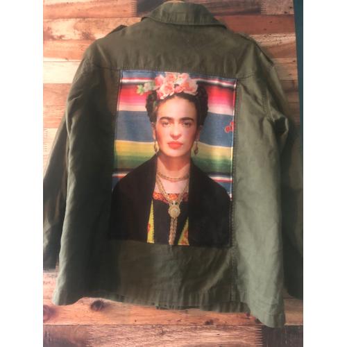 Veste Frida Kahlo Cration Modle Unique