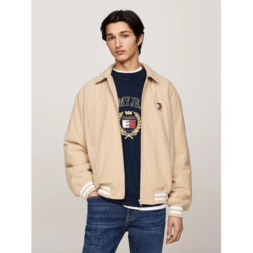 Veste Letterman En Velours Ctele Tjm Crest Cord Letterman Jacket/Gentle Gold - S