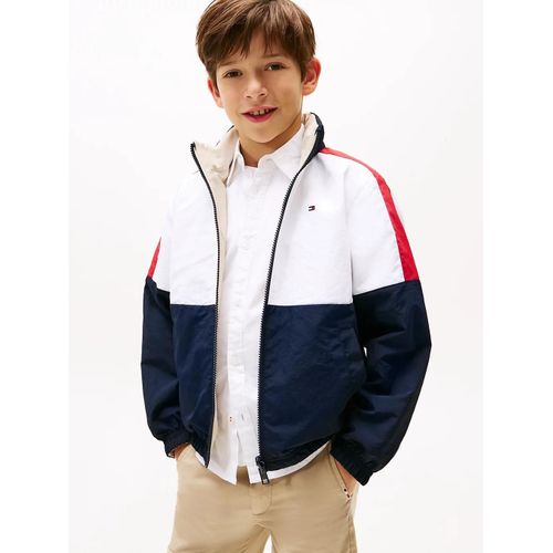 Veste Rversible Colour-Block Colourblock Reversible Jacket/Classic Beige Rev Colourblock - 116 Cm