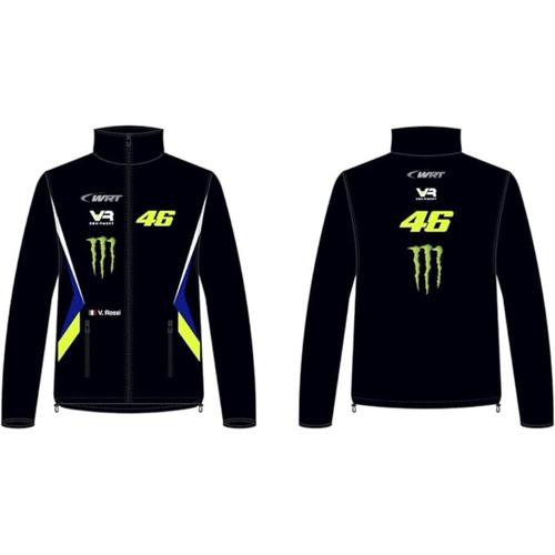 Veste Softshell Vr46 dition Wrt Moto Gp Noir Homme