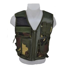 Gilet tactique noir + ceinture DMONIAC airsoft - Pistolet-a-billes.com