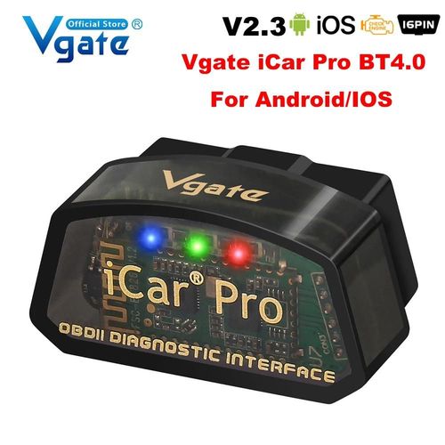 Vgate Icar Pro Elm327 V2.3 Pour Vw Pour Skoda Obd 2 Obd2 Scanner De Diagnostic Automatique Wifi Bluetooth 4.0 Outil De Numrisation Odb2 Pour Bmw-Bt4.0