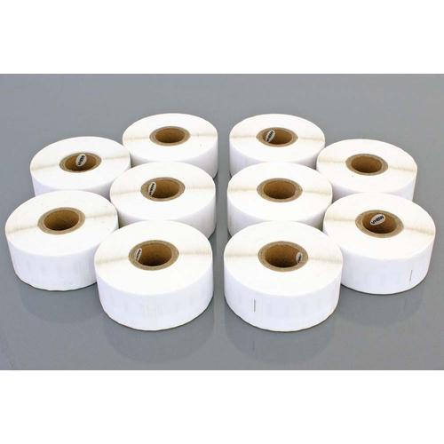 Vhbw 10x Rouleau D'tiquettes 19mm X 51mm (220 tiquettes) Compatible Avec Dymo Labelwriter Lw400 Turbo, Lw450 Duo, Lw450 Imprimante D'tiquettes