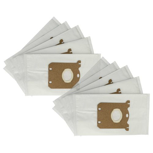 vhbw 10x Sacs compatible avec Philips Impact FC8380 - FC8399, Excel Wild Lime, /Plus aspirateur