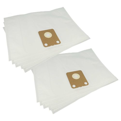 vhbw 10x Sacs compatible avec Vermop Jetvac SD12 aspirateur - microfibre non tisse, 31,5cm x 41,5cm blanc