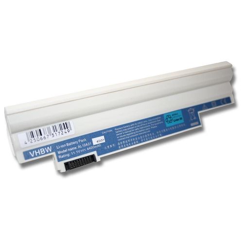 vhbw 1x Batterie compatible avec Packard Bell Dot S/B-017UK, S B-017UK, S B-003 IT, S2 SII, S/B-003 IT ordinateur portable (4400mAh, 11,1V, Li-ion)