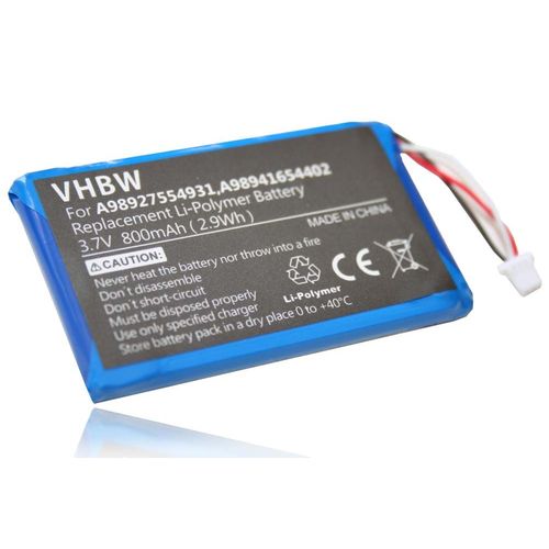 vhbw 1x Batterie compatible avec Sony Portable Reader PRS-600/RC, PRS-600/BC, PRS-600 liseuse e-book reader (800mAh, 3,7V, Li-polymre)