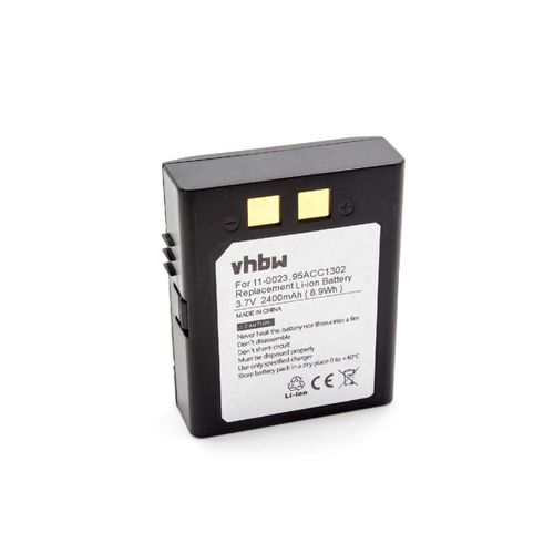 Vhbw 1x Batterie Remplacement Pour Datalogic 95acc1302, 11-0023 Pour Scanner De Code-Barre Pos (2400mah, 3,7v, Li-Ion)