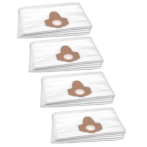 vhbw 20x Sacs compatible avec Simpa 20 L Container, Clean Star 2000 / 20L, 9650 aspirateur - microfibres non tisses, 45cm x 30cm