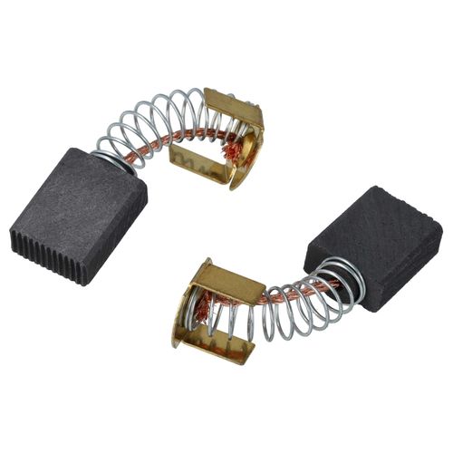 Vhbw 2x Balais Charbon 6,5 X 13,5 X 17 Mm Compatible Avec Bosch Pts 10 Mk I, 10 Scie  Onglet, Scie Circulaire Sur Table