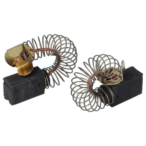 Vhbw 2x Balais Charbon Avec Support 6,3 X 10 X 14 Mm Compatible Avec Protool / Festool Mxp 160 E, 1000 Eq Outil lectrique + Ressort