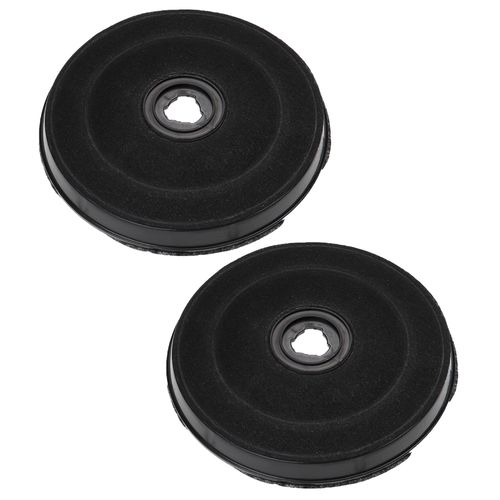 vhbw 2x Filtre  charbon actif compatible avec Zanussi ZHC604X - GZD 0160, ZHC917X3