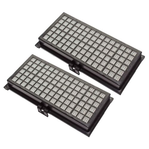 vhbw 2x filtre compatible avec Miele S636, S638, S646, S858, S644, S648, S658 aspirateur - Filtre HEPA contre les allergies