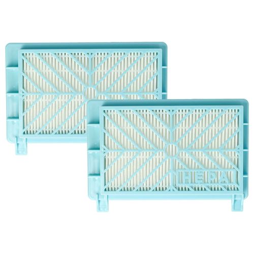 vhbw 2x filtre compatible avec Philips HR8570/15, HR8570/12, HR8569AD, HR8569/18, HR8569/17, HR8569/12, HR8570 aspirateur - Filtre HEPA