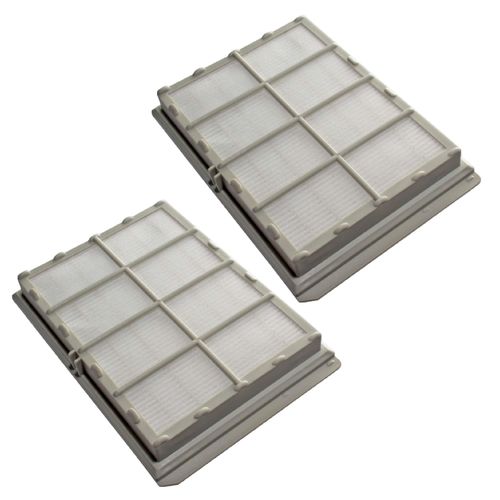 vhbw 2x Filtre compatible avec Siemens Bosch BBS6115/04, BBS7253EU/08, BBZ8SF1, BSA100003 aspirateur - Filtre HEPA contre les allergies