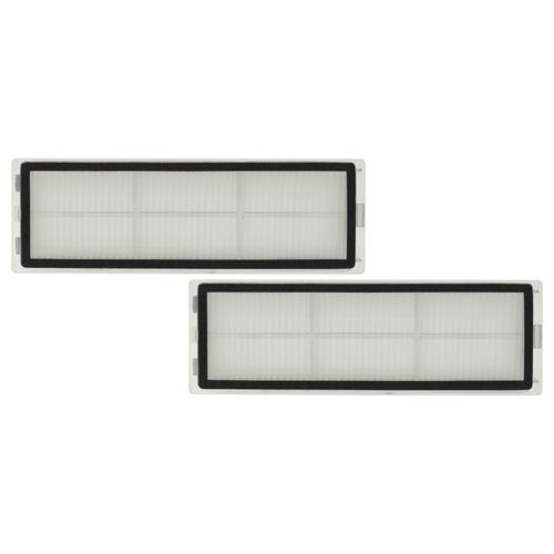 vhbw 2x Filtre HEPA compatible avec Xiaomi Mi Robot Vacuum Mop 2 Ultra, STYTJ01ZHM robot aspirateur - Filtre  air, 15 x 5 x 1,4 cm