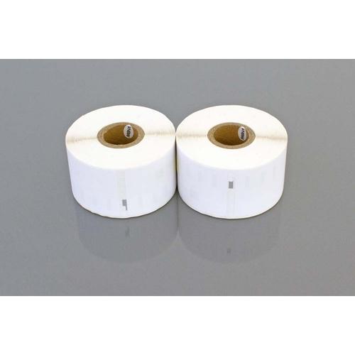 Vhbw 2x Rouleau D'tiquettes 41mm X 89mm (300 tiquettes) Compatible Avec Dymo Labelwriter Se 300 Imprimante D'tiquettes