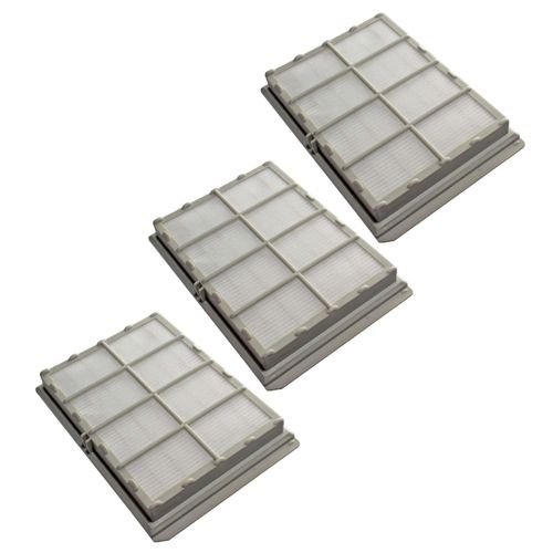 vhbw 3x Filtre compatible avec Siemens VS73C03/04, VS73C03/05, VS73C04/04, VS73C04/05 aspirateur - Filtre HEPA contre les allergies