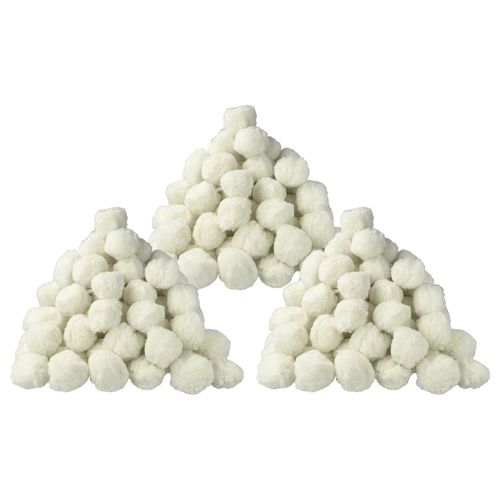 Vhbw 3x Sac De Balles 500 G Compatible Avec Intex Filtre  Pisine, Filtre  Sable - 50 Mm