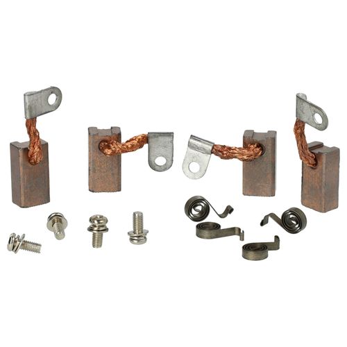 Vhbw 4x Balais De Charbon 25 X 13 X 9 Mm Compatible Avec Mbb Palfinger Moteur
