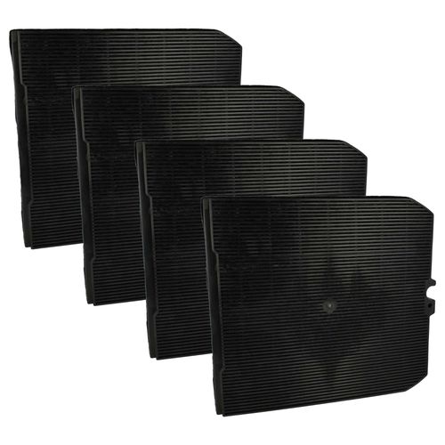 vhbw 4x Filtres  charbon actif remplacement pour Falmec 103050107, 114164, type 3, AS-AZKF340 pour hotte aspirante