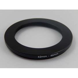 Noir Reflex numérique vhbw Adaptateur Bague Step-Down diamètre de 62mm vers 37mm pour Objectif Appareil Photo 