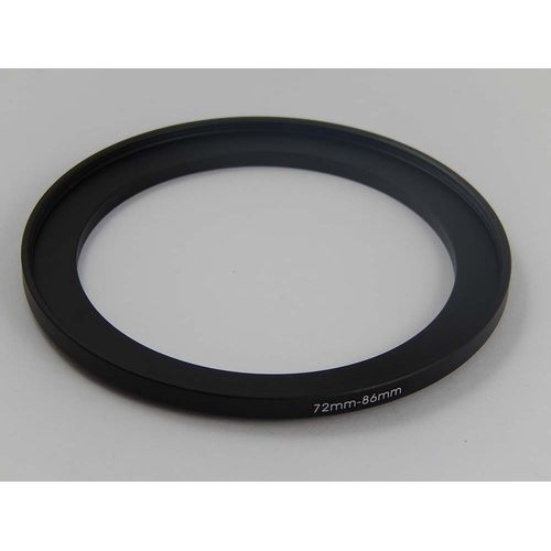 Vhbw Bague D'adaptation De Filtre Step-Up De 72 Mm Vers 86 Mm Pour Objectif D'appareil Photo - Adaptateur, Mtal, Noir