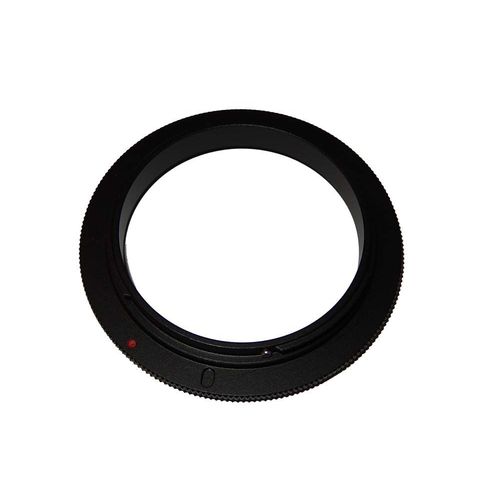 Vhbw Bague D'inversion 58mm Compatible Avec Canon Eos Rebel T2i, Rebel T1i, Rebel Sl1 Appareil Photo - Adaptateur Pour Objectif De 58mm