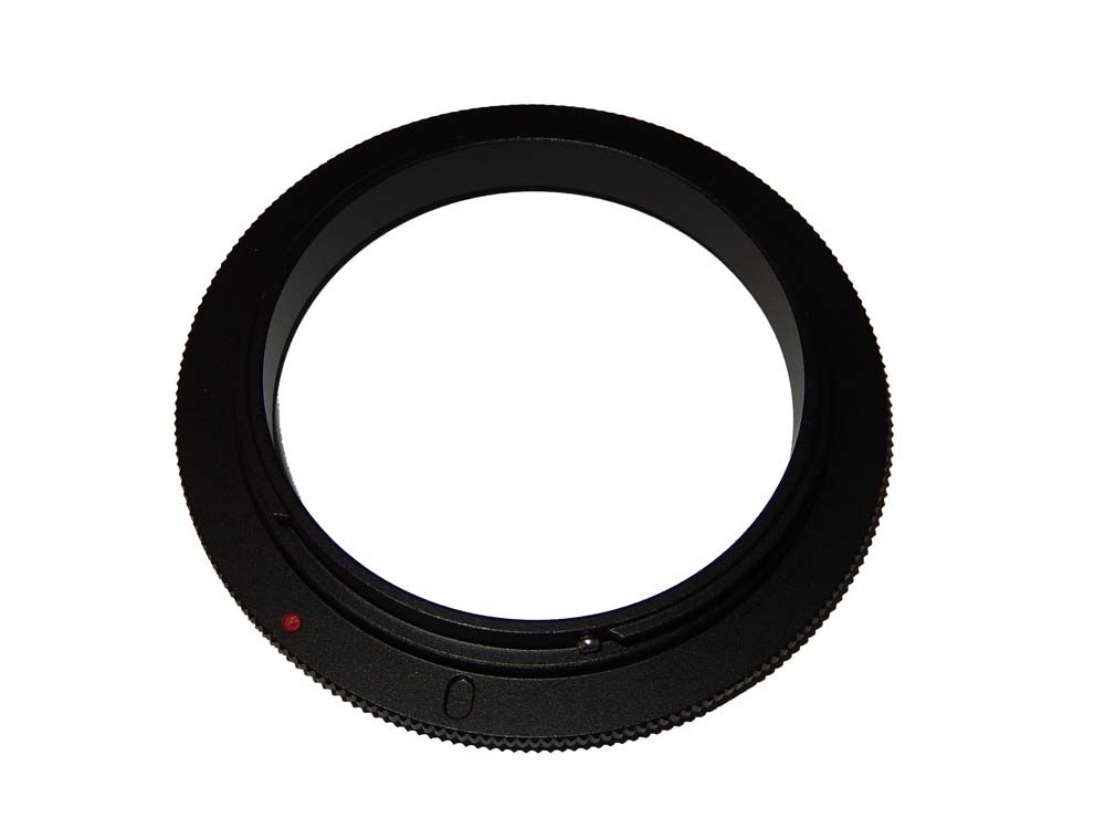 Vhbw Bague D'inversion 58mm Compatible Avec Canon Eos Kiss Digital X, Kiss X2, Kiss F Appareil Photo - Adaptateur Pour Objectif De 58mm