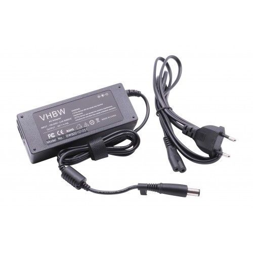 vhbw Adaptateur secteur compatible avec HP ProBook 6450b, 6455b, 6460b, 6465b, 6470b, 6475b, 6540b, 6545b, 6550b ordinateur portable Notebook, 90 W