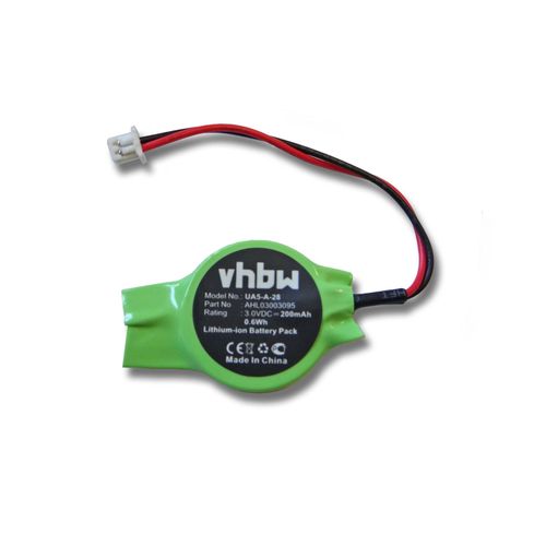 vhbw Batterie Bios 200mAh (3V) pour notebook HP Pavilion DV6000 DV6100 DV6200 DV6300 DV6500 DV9000, Presario V6000 V6100 V6400 comme CR2032-2E31R.